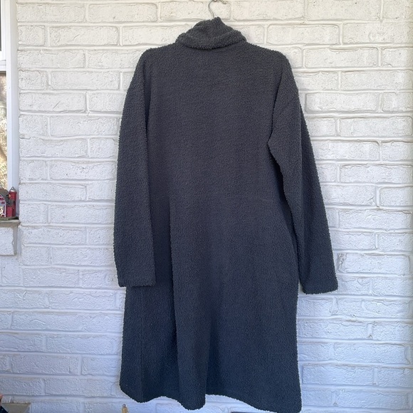 NWT Wonderly Grey Soft Long Cardigan with Pockets - Picture 4 of 10